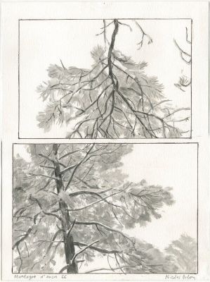 Nicolas Debon | La montagne d’encre (2026) | 2DGalleries