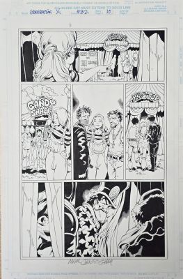 Tavola originale Mark Buckingham Generation X #32 pg. 10 | Venere Comic Art