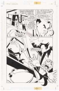 BATMAN: GOTHAM ADVENTURES #6 PAGE ORIGINAL ART BY RICK BURCHETT. | Hake’s
