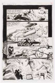SHADOW OF THE BAT #5 ORIGINAL ART PAGE BY NORM BREYFOGLE. | Hake’s