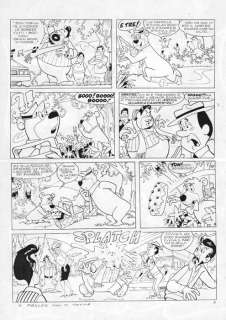 Yoghi - tavola origin. "Il Ranger non si tocca" - Page volante | Catawiki