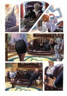 Steve Rude | Nexus 100 "Sunny Day" Watercolor Page 06 | Steve Rude