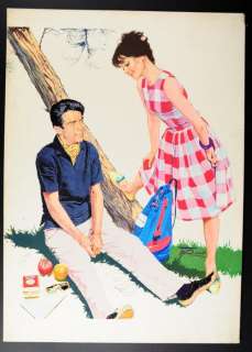 Rocco Tedesco - "Paradiso facile" Illustrazione Originale (Master Of Drawing) | Catawiki