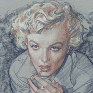 Drew Struzan | Marilyn Monroe | Galactic Gallery
