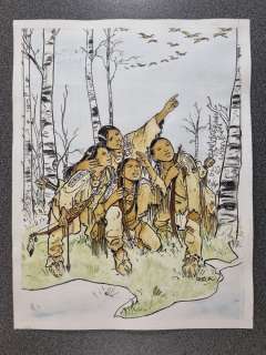 Mezzomo , Gilles - illustration originale à l‘aquarelle