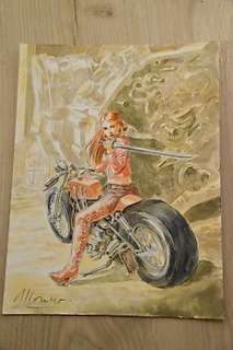  - Moreno, Marc - Dessin original en couleur - Le Régulateur 