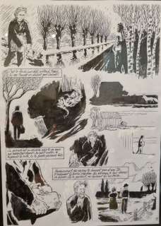 Salma , Sergio - planche originale (129) "Vincent avant Van Gogh" | Galerie des bulles