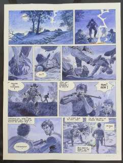 Airborne 44 -  T5 - Planche orginale (p.47) - S’il faut survivre  - (2014) | Catawiki