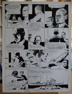 Micheluzzi - Corriere dei Ragazzi #21 - tavola originale "Attacco ai Dardanelli" - Page volante - (1973) | Catawiki