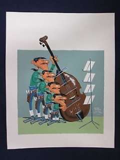 Frisano, Thomas - Dessin original (gouache) - Hommage Ã  Morris - Les Dalton | Catawiki