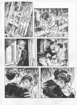 Paolo Martinello | DYLAN DOG n.478 – HARLECH ASYLUM, pag.95 | Avalon Comic Art