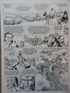 Mitton, Jean-Yves - Originele pagina (p.27) - Vae Victis! 12 - Adua, een wolvin huilt in Avaricum  - (2003) | Catawiki