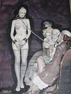 Erich von GÃ¶tha - Couverture originale -  Les malheurs de Janice Tome 2  - EO | Catawiki