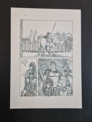 Beyruth , Danilo - planche originale (184) - Saint-Georges | Galerie des bulles