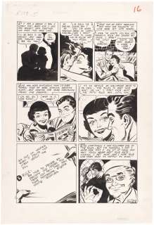 NEW ROMANCE #5 ORIGINAL ART PAGE. | Hake’s