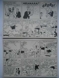 De Moor, Bob - Originele pagina (p.13) - Nonkel Zigomar, Snoe en Snolleke - De witte maw-maw - (1953) | Catawiki