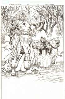 Nelson Decastro, Reilly Brown - incredible hercules, the #132 p. 22 - malekith (villain in upcoming thor movie sequel) 100% splash - 2009 signed