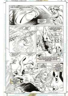 Aquaman #1 - planche originale 11x17 - Page volante - EO - (1998) | Catawiki