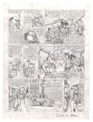 Dragan de Lazare - Planche originale Rubine (44) + recherche de cette planche | Galerie des bulles