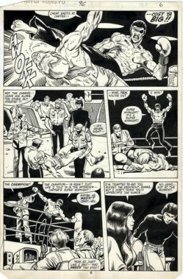 Mike Zeck with Gene Day inks, Master of Kung Fu #96, page 6, Marvel Comics, 1981 | eBay US