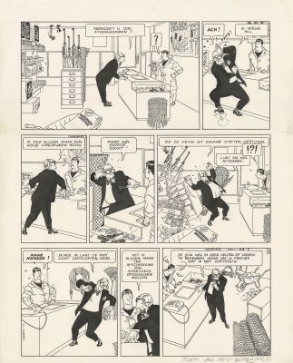 Van Den Boogaard | Léon-la-terreur s’en balance | Galerie Champaka