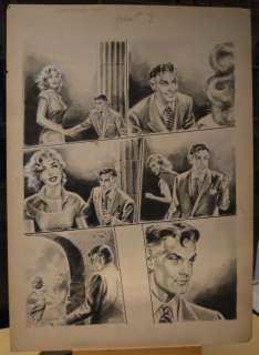 Rino Albertarelli - Tavola Originale a mezzatinta - Page volante | Catawiki