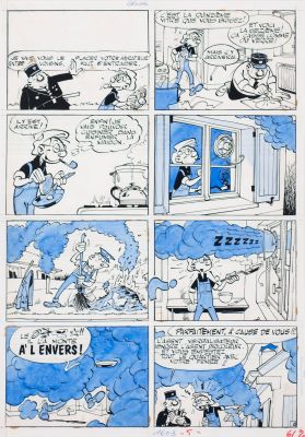 Tillieux Maurice... | TILLIEUX Maurice (1921-1978) César et Ernestine Encre... | Tessier Sarrou