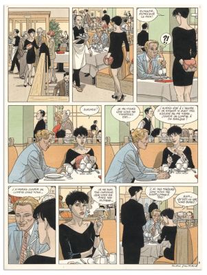 Juillard André Juillard Le... | Juillard ANDRÉ JUILLARD LE CAHIER BLEU Casterman 1994 Planche... | Daniel Maghen Enchères