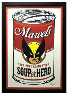 SOUPer Hero - Wolverine Original Painting by Tim Rogerson | Diamond Galleries