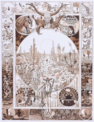 Bertail, Dominique... | BERTAIL, Dominique (né en 1972) Mondo Reverso - Illustration... | Coutau Bégarie