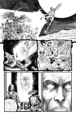 Gavin Smith | Gavin Smith - Mighty Morphin Power Rangers: Zord Quest #1, Page 7 | Modern Mythology Comic Art