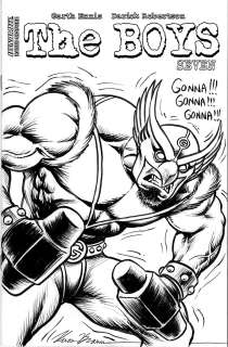 Russ Braun | Groundhawk Sketch cover | Russ Braun