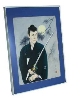 Kinya Ueki Handwritten color colored paper "My Raizo" cover illustration | Mandarake (Big Web)