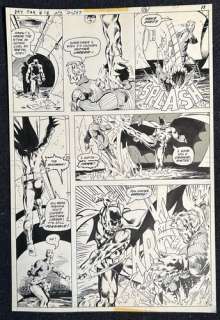 BATMAN FAMILY #18, JUNE 1978, PAGE 11!! BATMAN ORIGINAL ART BY GOLDEN/RUSSELL!!