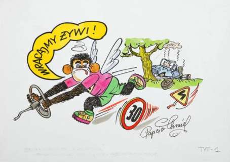 Henryk Jerzy Chmielewski  (b. 1923 ) "Minister Humoru | Desa Unicum