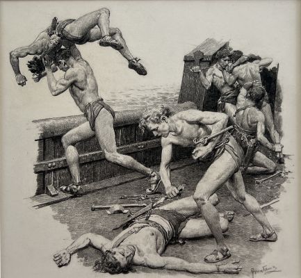 Fortunino Matania | Zog, Pirates of Venus (1933) | Shasta/Phoenix