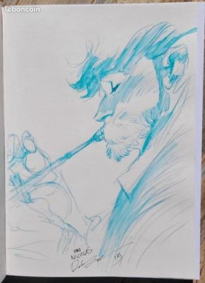 JAZZ MAYNARD dedicace BD Roger IBANEZ dessin original art sketch | eBay Europe (Buy It Now)