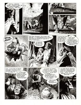 Lot 621 - Hermann. Planche originale Bois-Maury | BDEnchères