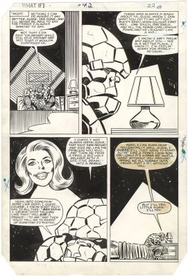 Ron Frenz | What If? #42 p22 (Sue Richards Dies) | Nostalgic Investments