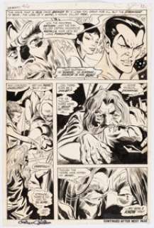 Gene Colan And Mike Esposito | Sub-Mariner #46 Story Page 9 Original Art (Marvel, 1972). | Heritage
