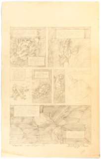 Bernie Wrightson "The Pit & The Pendulum" Unfinished Story Page Original Art (Unpublished, 1974). ... | Heritage