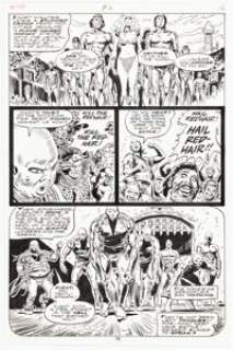 Frank Thorne | Red Sonja #3 Story Page 10 Original Art (Marvel, 1977).... | Heritage