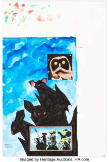 Oeming, Michael Avon - Michael Avon Oeming The Mice Templar #2 Second Printing Cover Original Art (2007)....