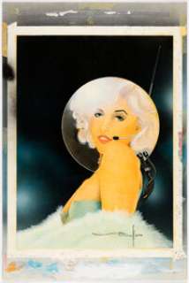 Various Artists Paintings | Sci-Fi Pin-Up Painting Original Art (1984).... | Heritage