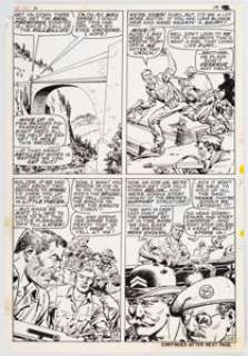 Ayers, Dick | Dick Ayers and John Severin Sgt. Fury #71 Story Page 12 Original Art (Marvel, 1969).... | Heritage