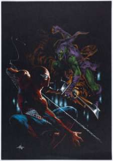 Dell’otto, Gabriele | Gabriele Dell’Otto - Spider-Man vs. Green Goblin Illustration Original Art (2018).... | Heritage