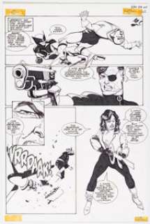 Chaykin, Howard | Howard Chaykin Wolverine, Nick Fury: The Scorpio Connection Story Page 54 Original Art (Marvel, 1989).... | Heritage