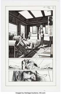 Image Comics artist - Geoff Shaw God Country #2 Story Page 3 Original Art (Image, 2017)....