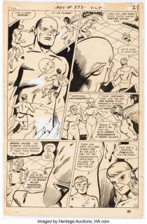 Shooter, Jim | Jim Shooter and Win Mortimer Adventure Comics #373 Story Page 22 Original Art Legion of Super-Heroes (DC, 1968). ... | Heritage