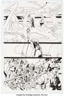 Jimenez, Phil - Phil Jimenez and Andy Lanning Planetary / The Authority: Ruling the World #1 Story Page 19 Original Art (WildStorm...